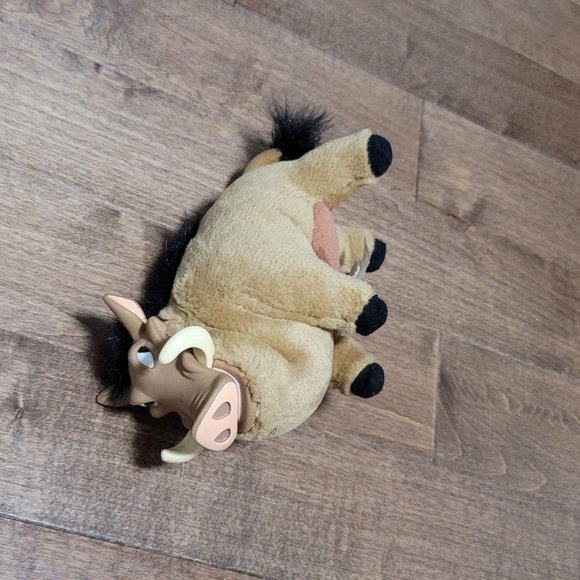 Two Vintage Pumba the Warthog Mini Plush Toys Disney Lion King Stuffed A… - Picture 3 of 11